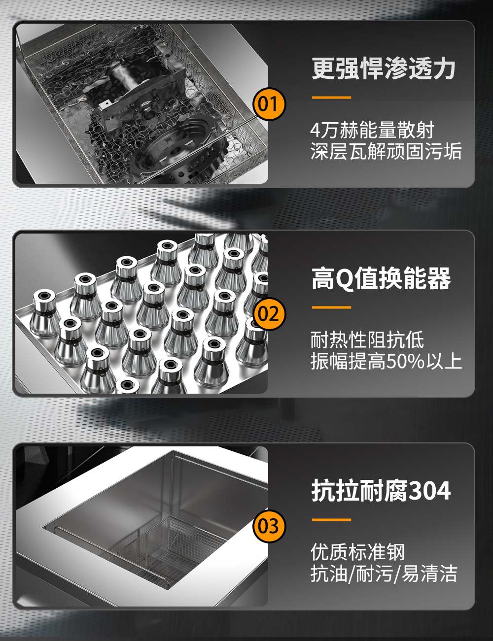 冠博仕GE2480H雙槽超聲波清洗機帶鼓風烘干 | 88L/1200W | 適用于五金零部件、汽車部件、航空航天金屬零件清洗